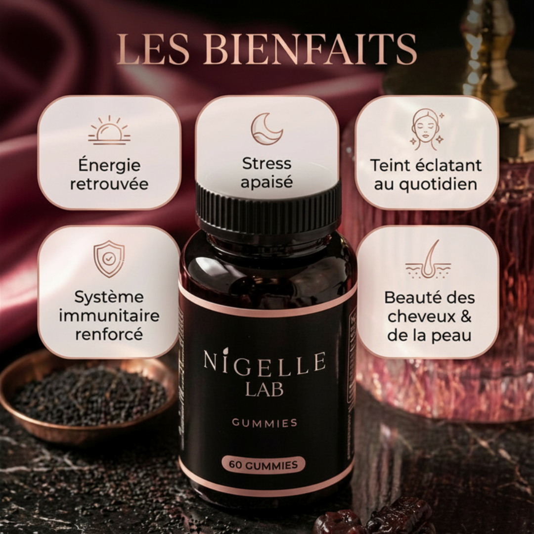 Pack famille gummies nigelle