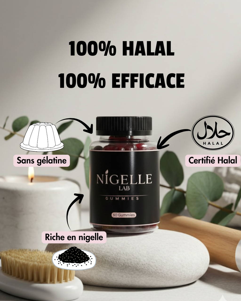 Gummies nigelle noire