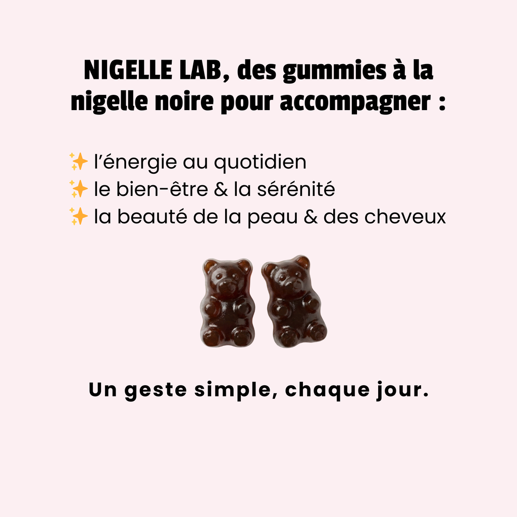 Gummies nigelle noire